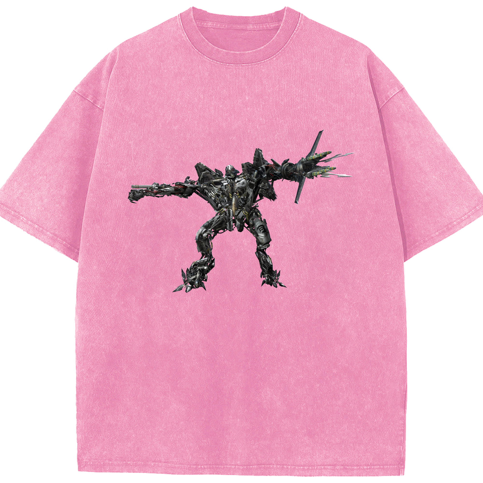 （画像用） Transformers トランスフォーマー 綿100% ヴィンテージ風 半袖Tシャツ（フロントプリント）